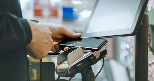 Store Equipment - using phone to scan at checkout